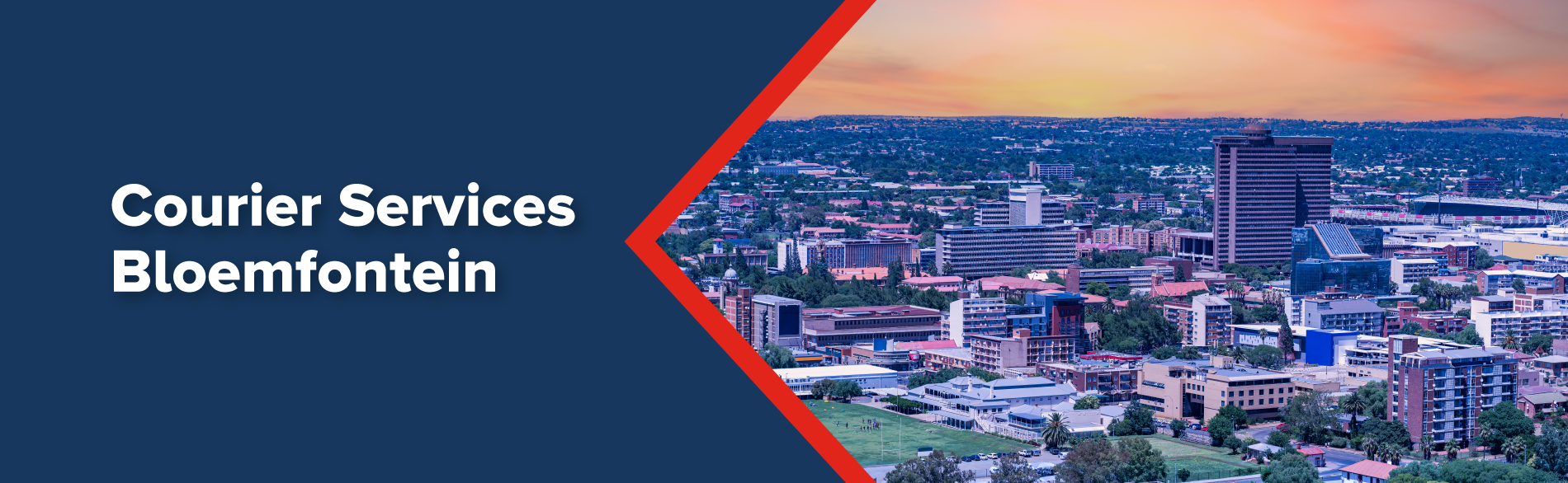 Courier services in Bloemfontein